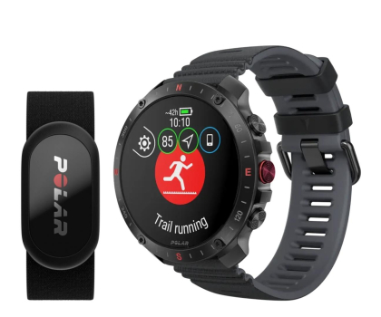 Smartwatch POLAR GRIT X2 Pro H10 Czarno-Czarny S-L